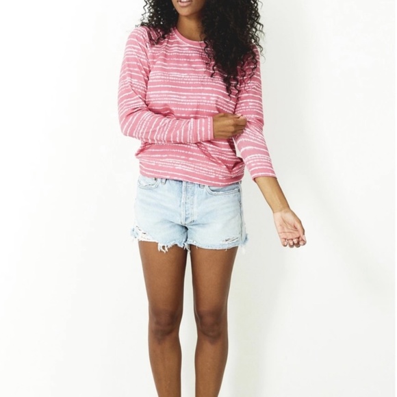 STRIPE & STARE Essential Sweatshirt - Pink Wave - Picture 1 of 7